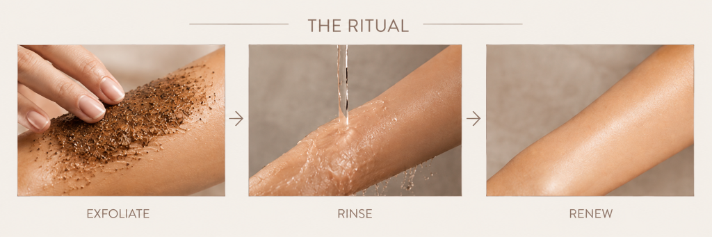 How to use Natural Body Scrub